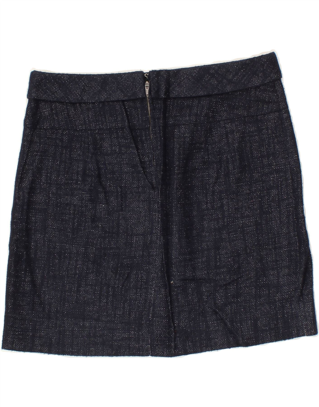 J. CREW Womens Mini Skirt US 0 XS W30  Navy Blue Cotton Vintage J. Crew and Second-Hand J. Crew from Messina Hembry 