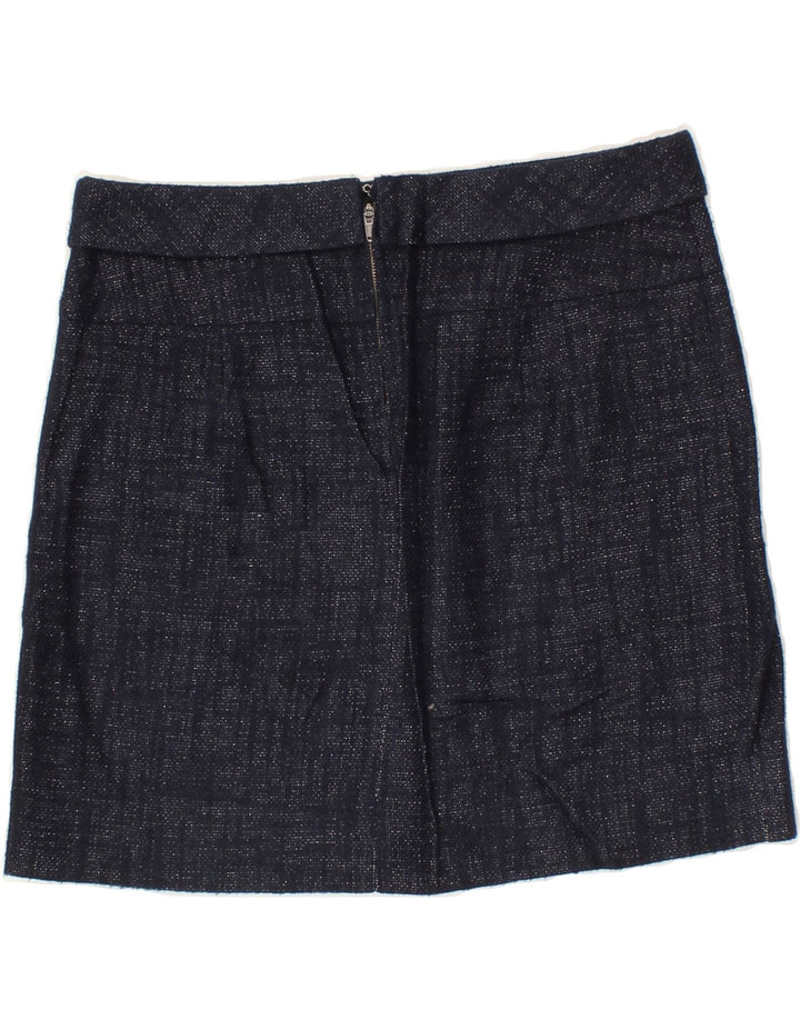 J. CREW Womens Mini Skirt US 0 XS W30  Navy Blue Cotton Vintage J. Crew and Second-Hand J. Crew from Messina Hembry 