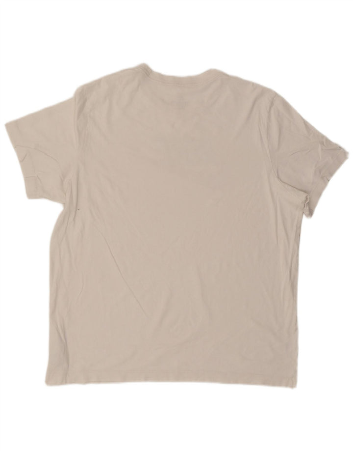 Camiseta Nike masculina gráfica Top XL algodão branco