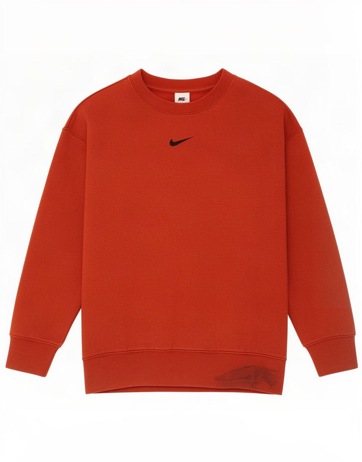 Nike moletom masculino jumper pequeno algodão marrom