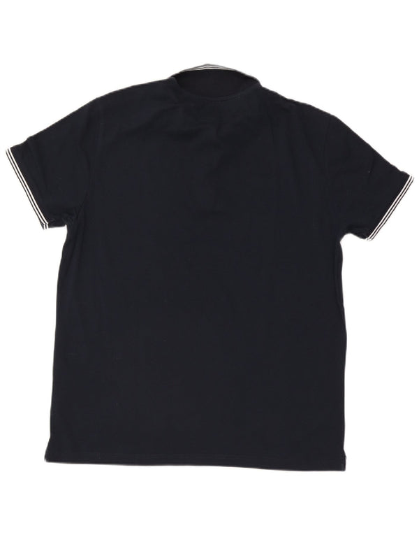 Camisa polo masculina Champion Easy Fit 2XL algodão azul marinho