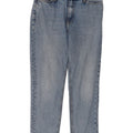 Lee Mens Mom Straight Jeans W30 L31 Azul Algodão