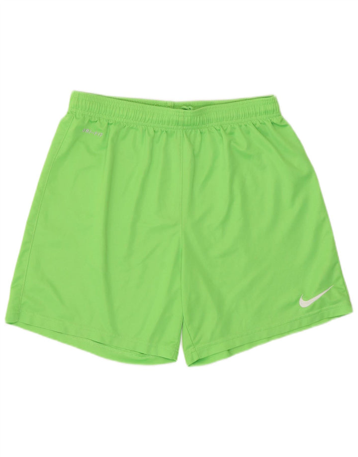 Nike Mens Dri Fit Sport Shorts Médio Verde Poliéster