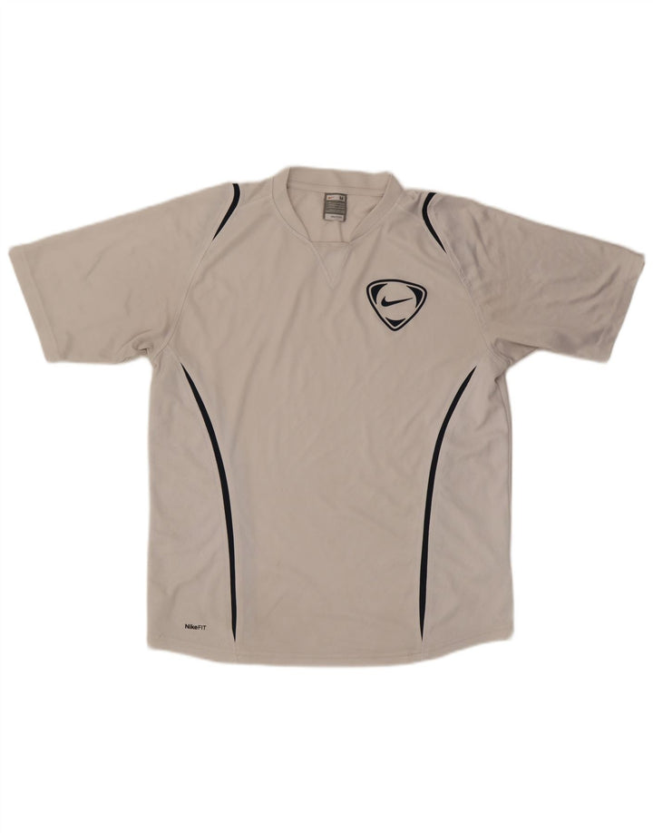 Camiseta masculina Nike Top UK 39/41 médio branco poliéster