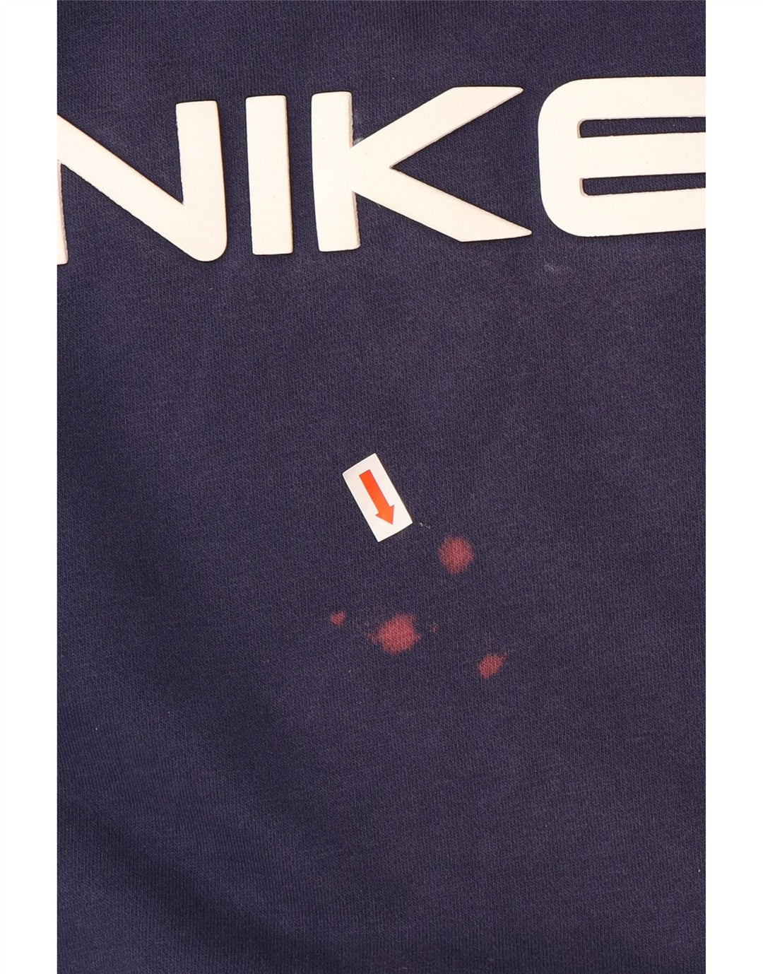 Moletom gráfico masculino Nike Jumper grande algodão colorblock azul marinho