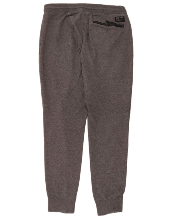 Nike Mens Graphic Calças de treino Joggers cinza médio algodão