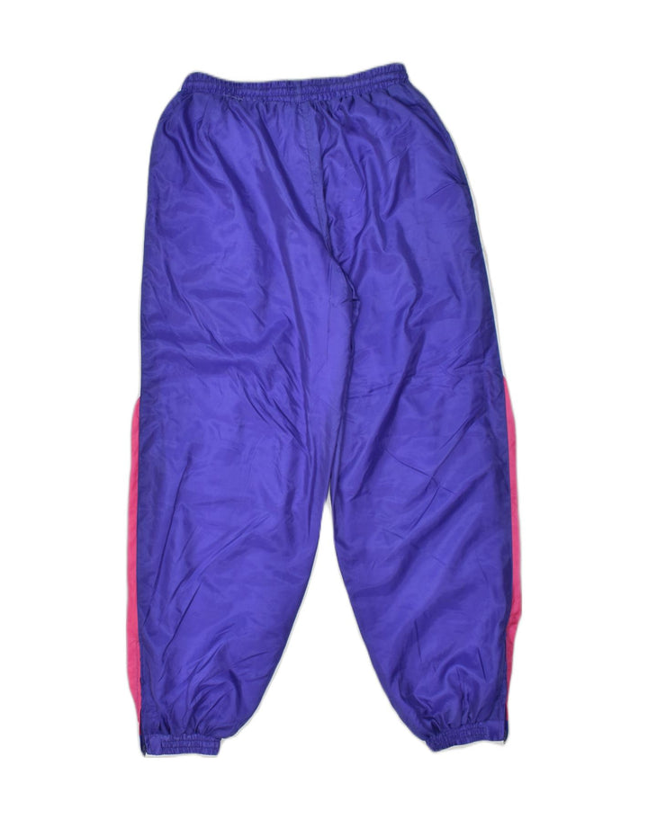 Calça de treino masculina VINTAGE médio roxo nylon