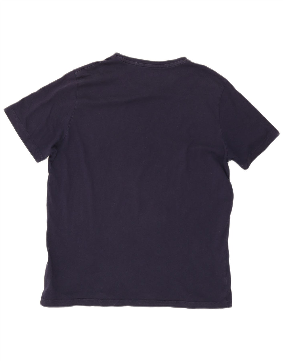 Camiseta masculina Puma Graphic Top grande algodão azul marinho