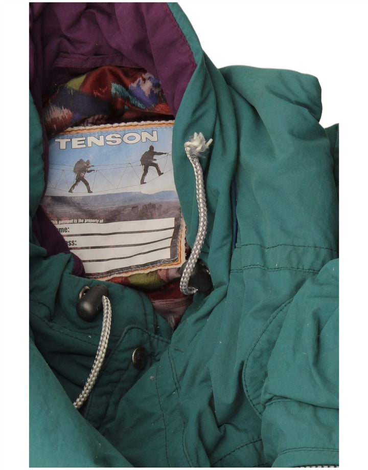 Jaqueta de esqui masculina Tenson com capuz UK 42 XL verde
