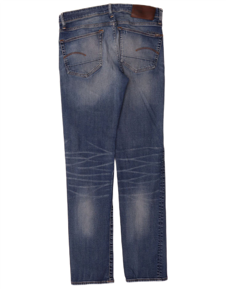 G-Star Masculino 3301 Jeans Slim W33 L34 Azul