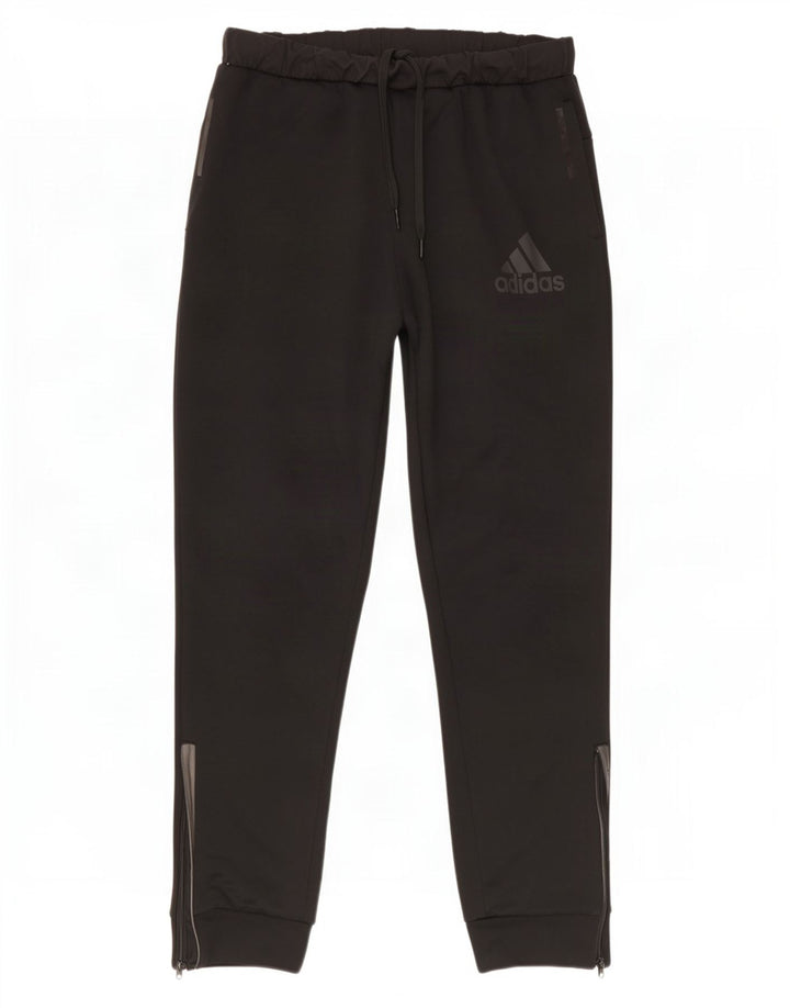 Adidas Mens Treino Calças Joggers Grande Poliéster Preto