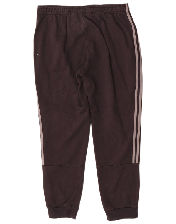 Adidas Mens Treino Calças Joggers XL Algodão Preto