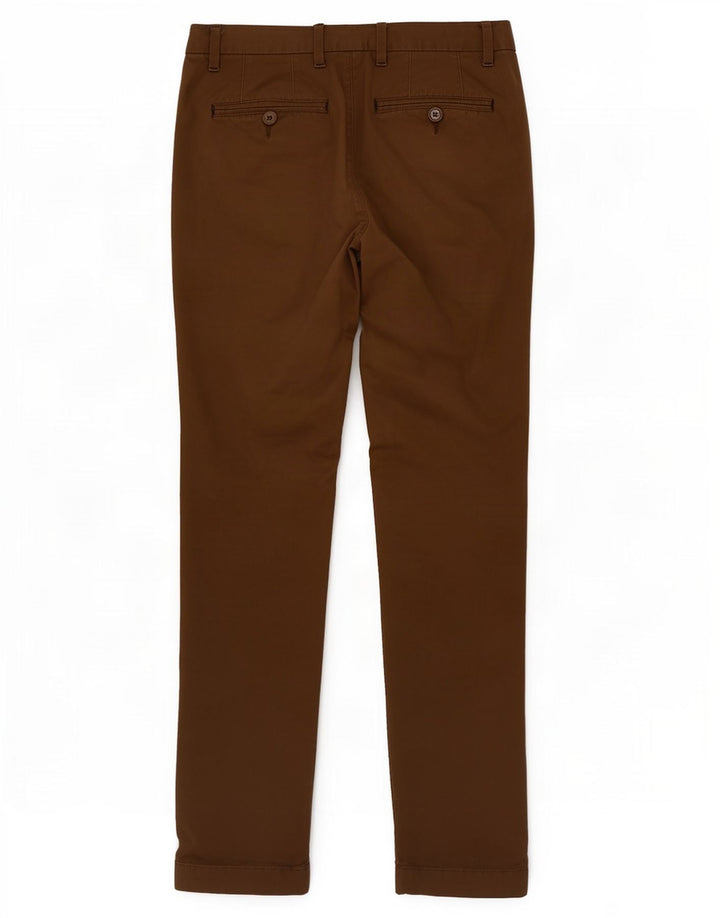 Calça Chino Masculina Slim Ted Baker W30 L30 Algodão Bege