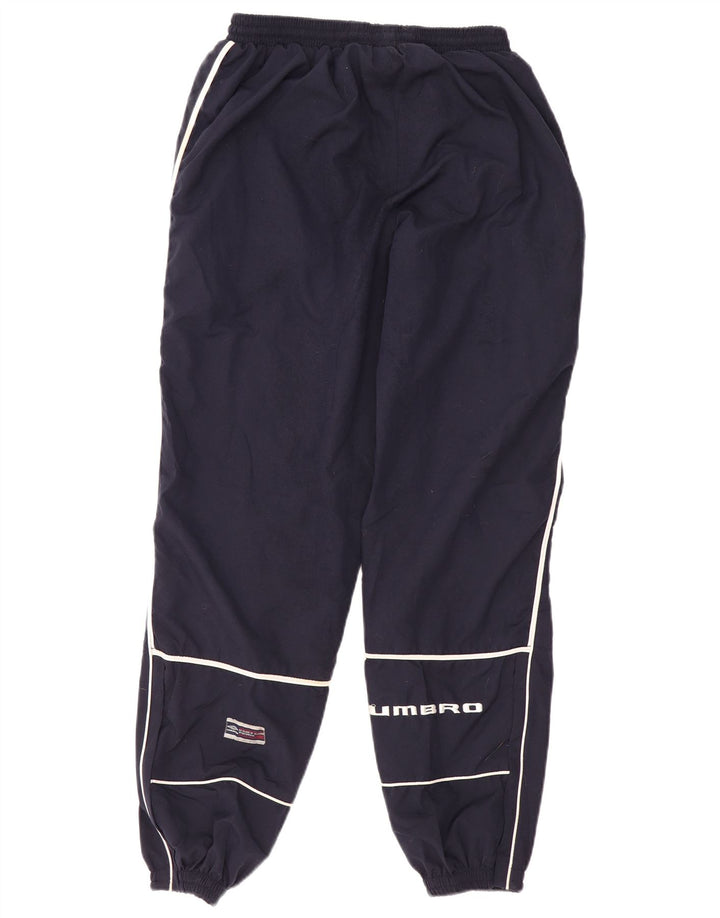 Umbro Calça de treino masculina Joggers grande poliéster azul marinho