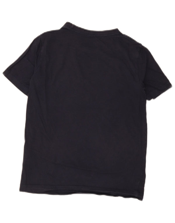 Camiseta Converse Boys Regular Graphic Top 10-11 Anos Azul Marinho Algodão