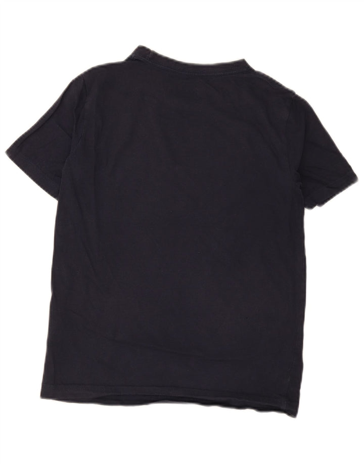 Camiseta Converse Boys Regular Graphic Top 10-11 Anos Azul Marinho Algodão