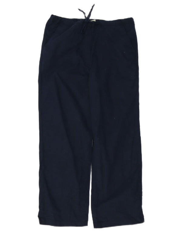 Calça de treino capri feminina Sergio Tacchini IT 42 médio azul marinho