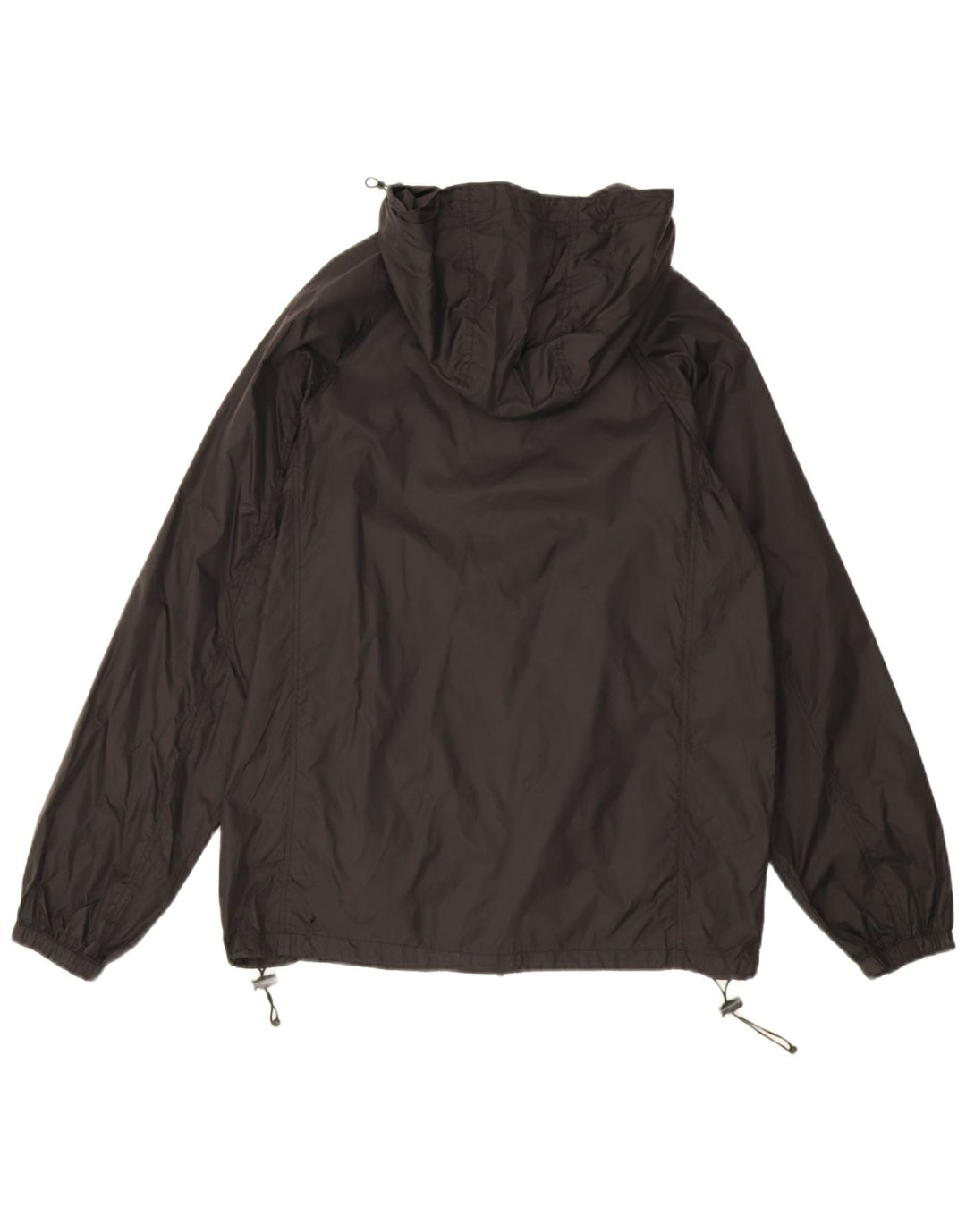 Jaqueta de chuva masculina com capuz French Connection UK 36 pequena preta