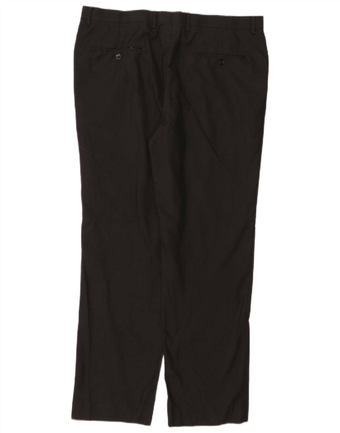 Calça masculina TOMMY HILFIGER de terno reto W40 L31 poliéster preto