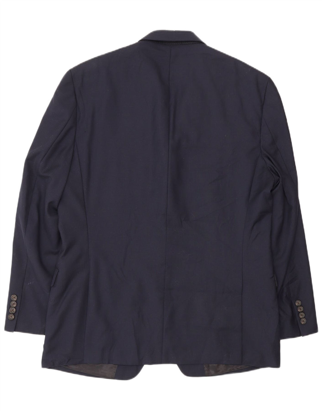 Jaqueta Blazer Masculina Ralph Lauren com 2 Botões Reino Unido 42 Grande Lã Azul Marinho Clássico