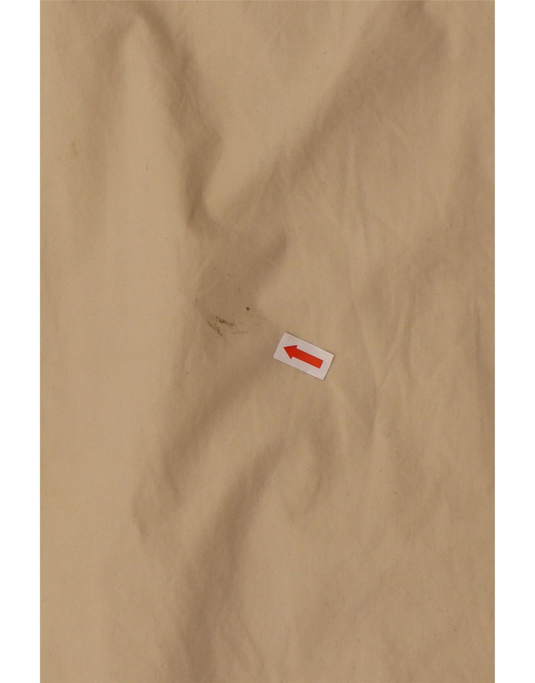 Camisa masculina de manga curta Hugo Boss algodão bege médio