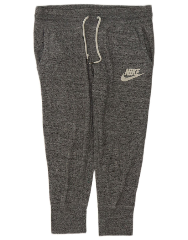Calça de treino feminina Nike Joggers UK 10 Small Grey Flecked Sports