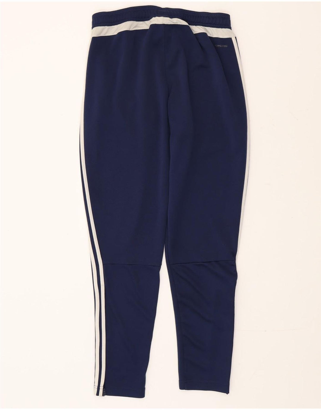 Calça de treino masculina Adidas Climacool médio azul marinho poliéster