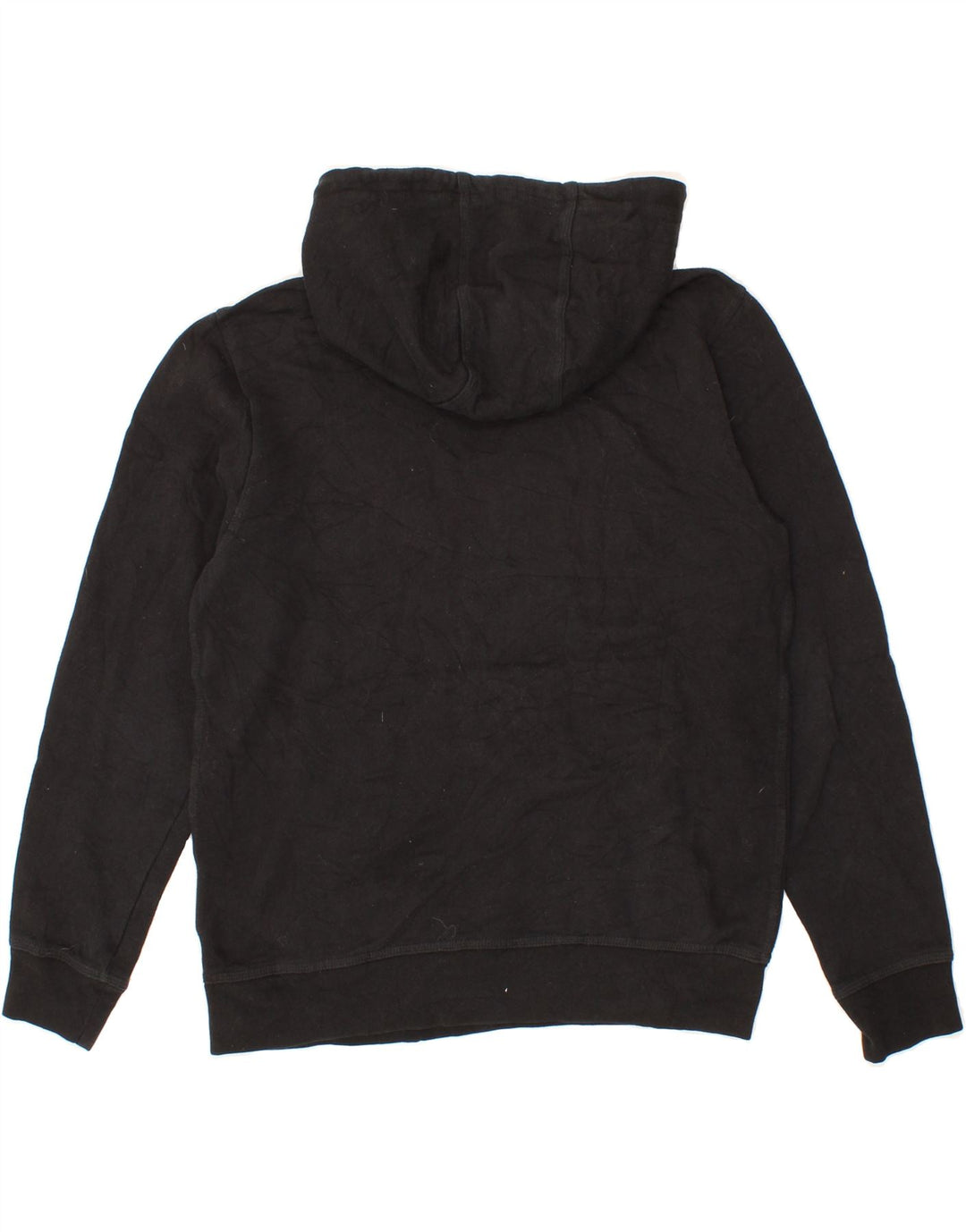 HURLEY Mens Graphic Hoodie Jumper Small Black Cotton Vintage Hurley and Second-Hand Hurley from Messina Hembry 