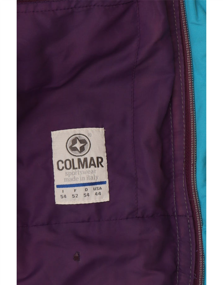 Jaqueta de esqui masculina COLMAR EU 52 grande bloco colorido roxo