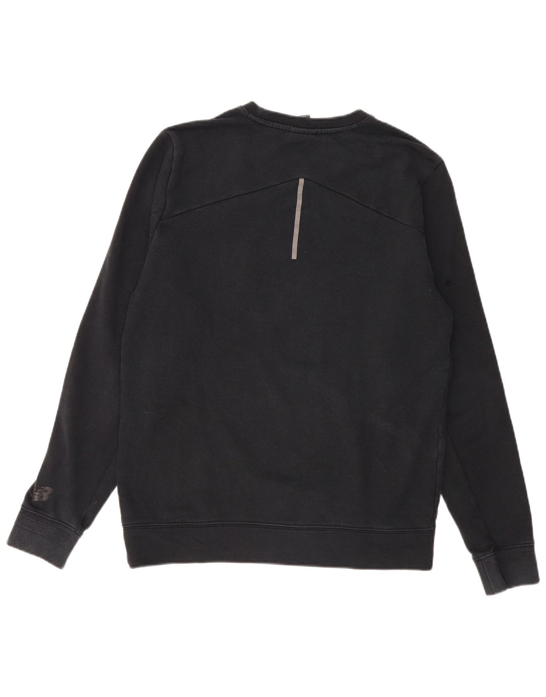 Moletom New Balance Masculino Jumper Médio Algodão Preto