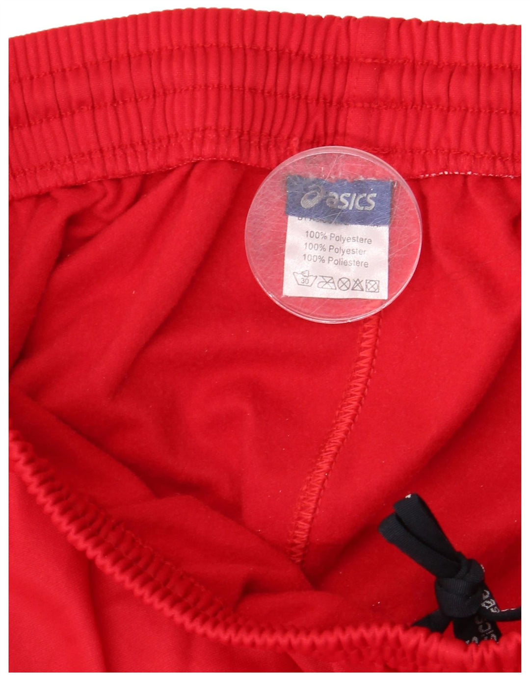 ASICS Mens Sport Shorts Medium  Red Polyester