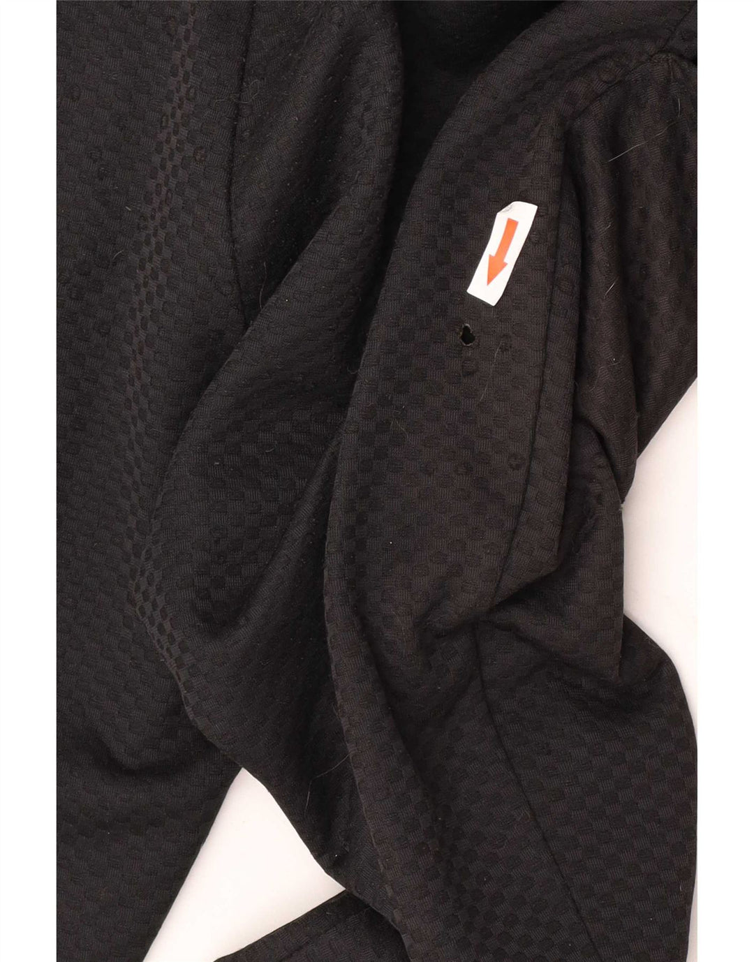 Adidas Womens Graphic Tracksuit Calças UK 12 Médio Preto Poliéster