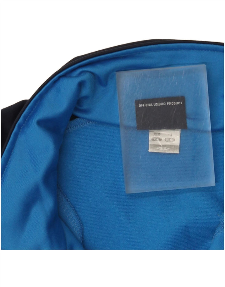 Jaqueta de treino feminina Umbro UK 18 XL azul colorblock