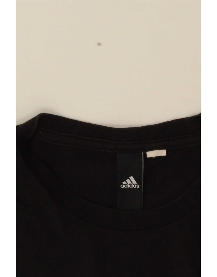 Camiseta Adidas Masculina Graphic Top Pequeno Preto