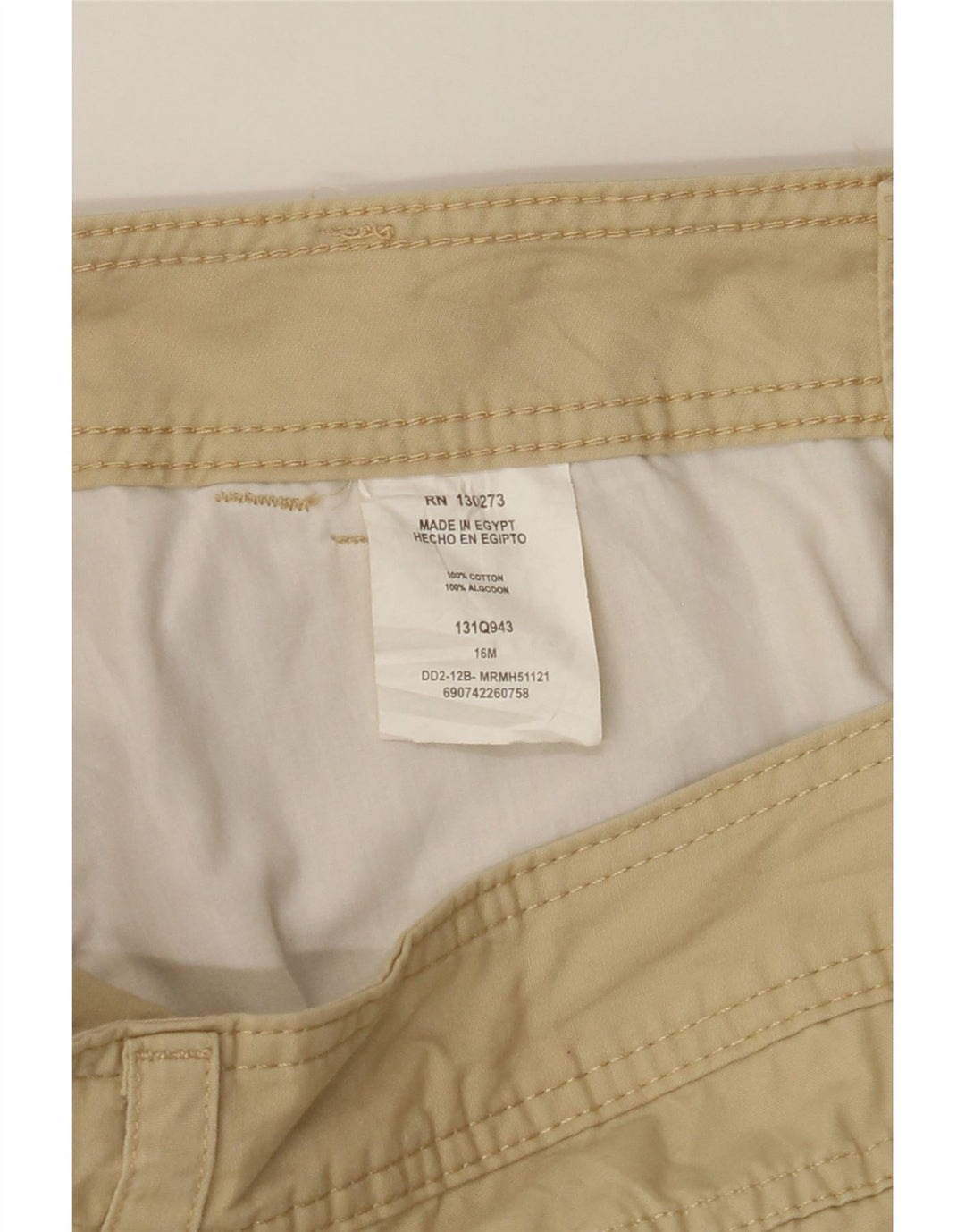 LEE Womens Riders Cargo Bermuda Shorts US 16 2XL W36 Beige Cotton Vintage Lee and Second-Hand Lee from Messina Hembry 