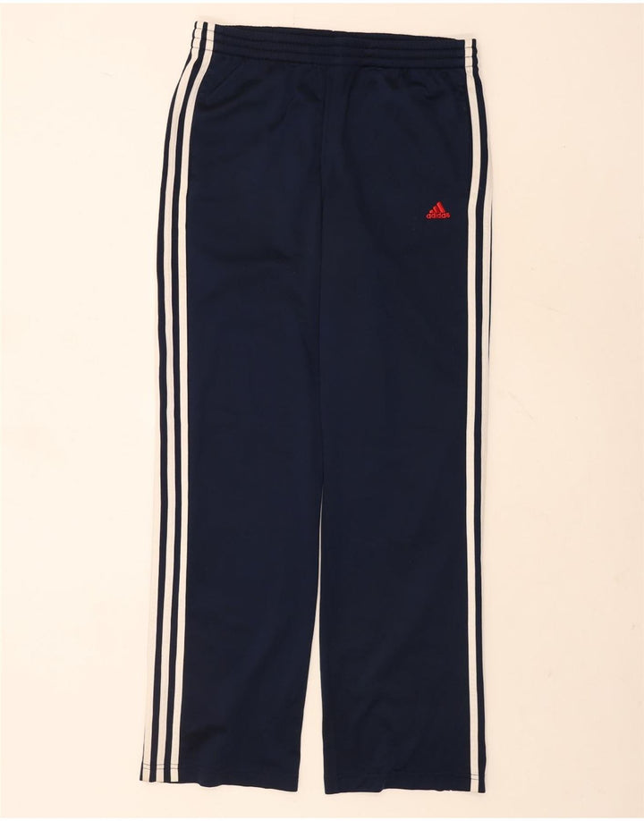 Calças de treino Adidas menino 15-16 anos azul marinho poliéster
