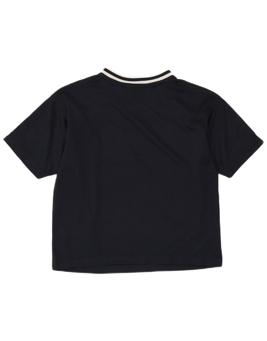 Camiseta feminina grande com estampa CHAMPION Reino Unido 10 pequena azul marinho