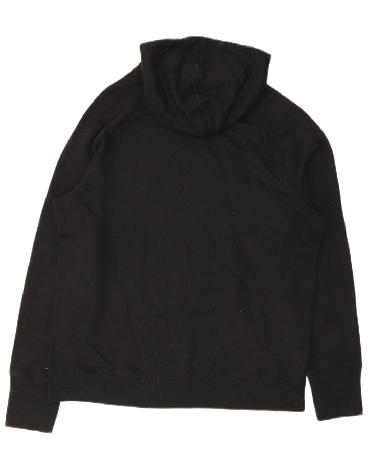 Jumper com capuz gráfico masculino Champion médio preto poliéster