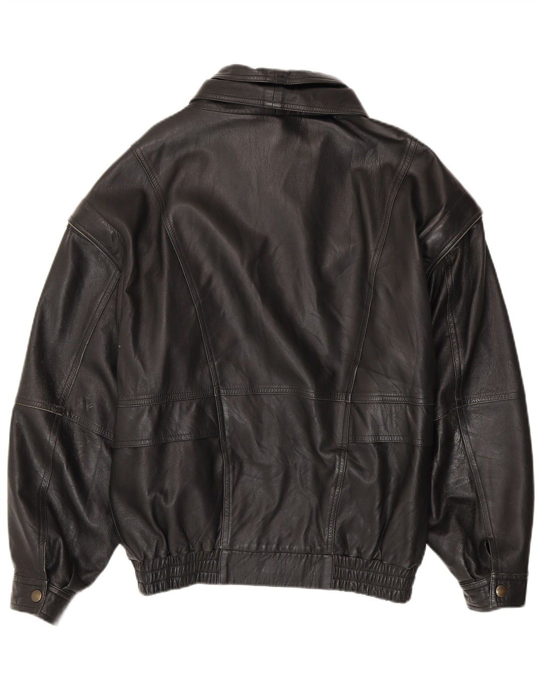 Jaqueta de couro masculina SAMANTA IT 52 XL preta
