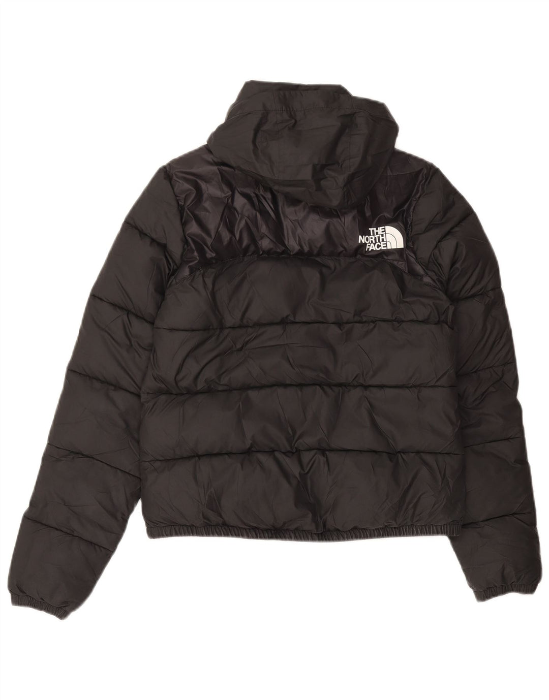 Jaqueta acolchoada oversized feminina THE NORTH FACE UK 6 XS preto colorblock