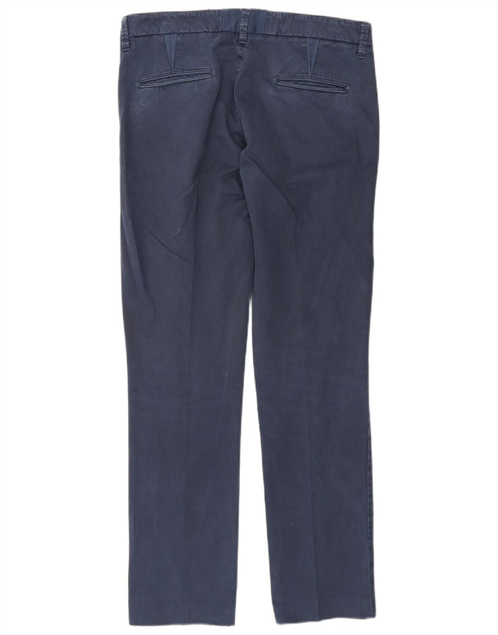 Fay Calça Chino Feminina Slim W28 L30 Azul Marinho