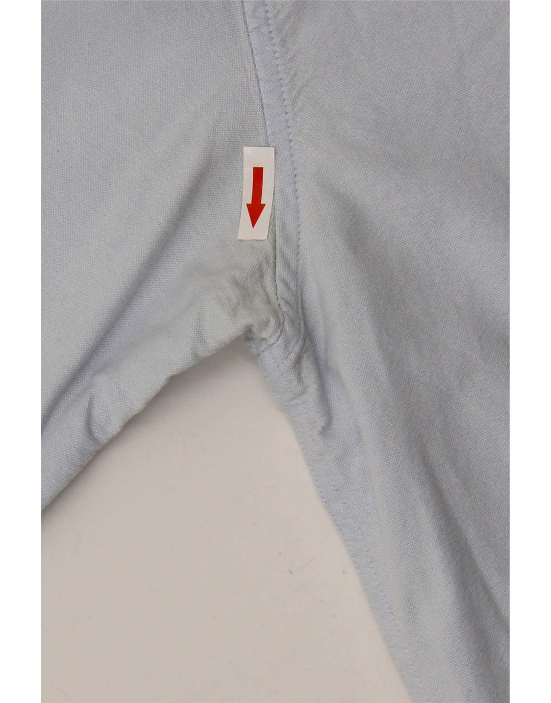 Camisa masculina Tommy Hilfiger pequena azul algodão