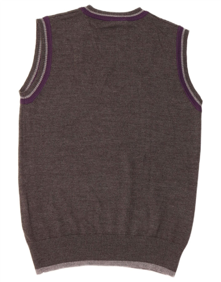 Regata masculina Yes Zee com colete XL cinza viscose