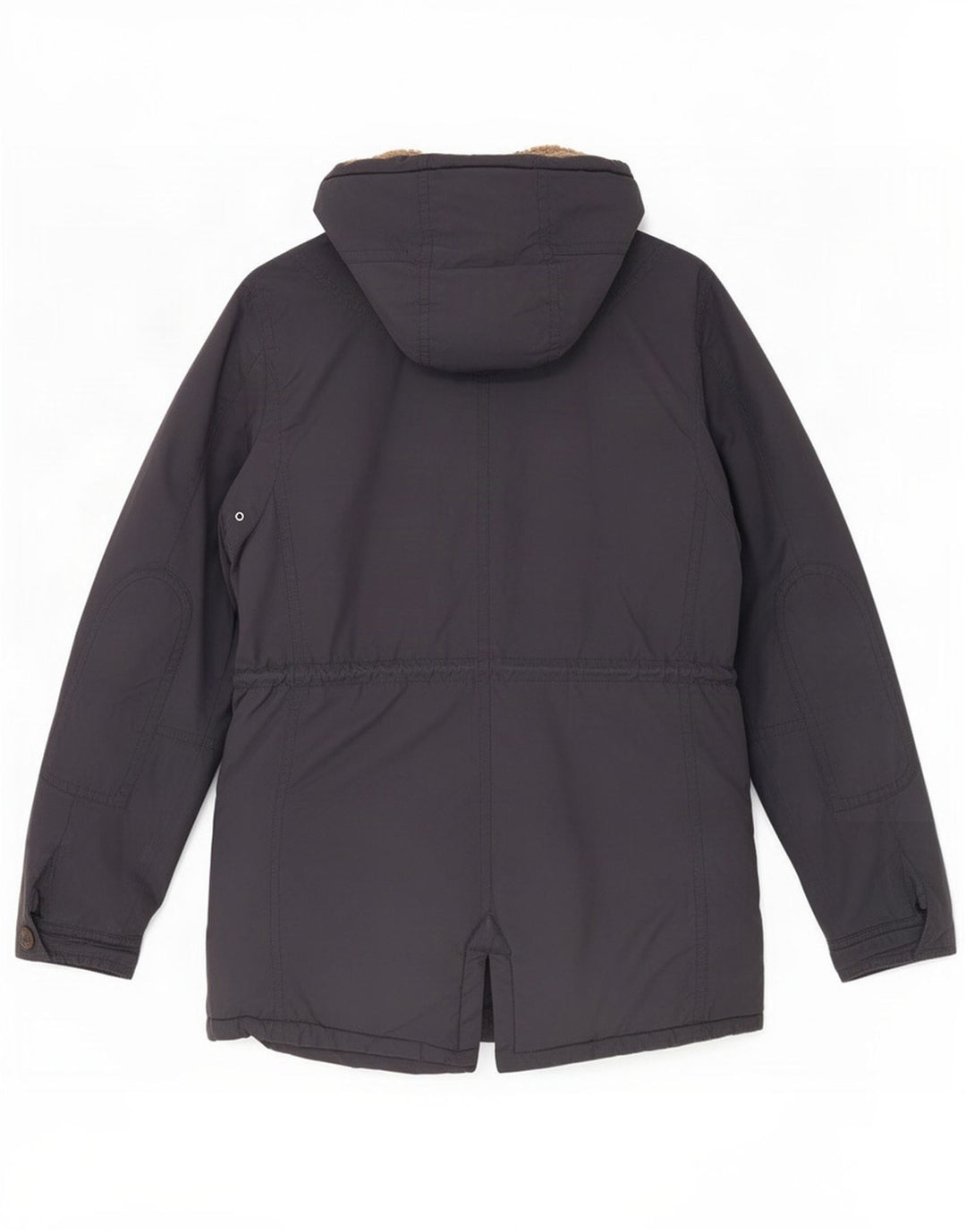 Jaqueta Parka Feminina Benetton UK 14 Médio Azul Marinho