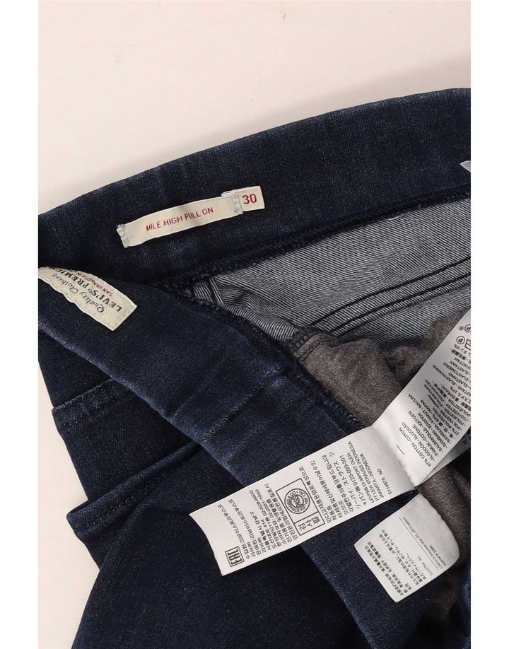 Calça jeans feminina Levi's W30 L26 azul marinho algodão