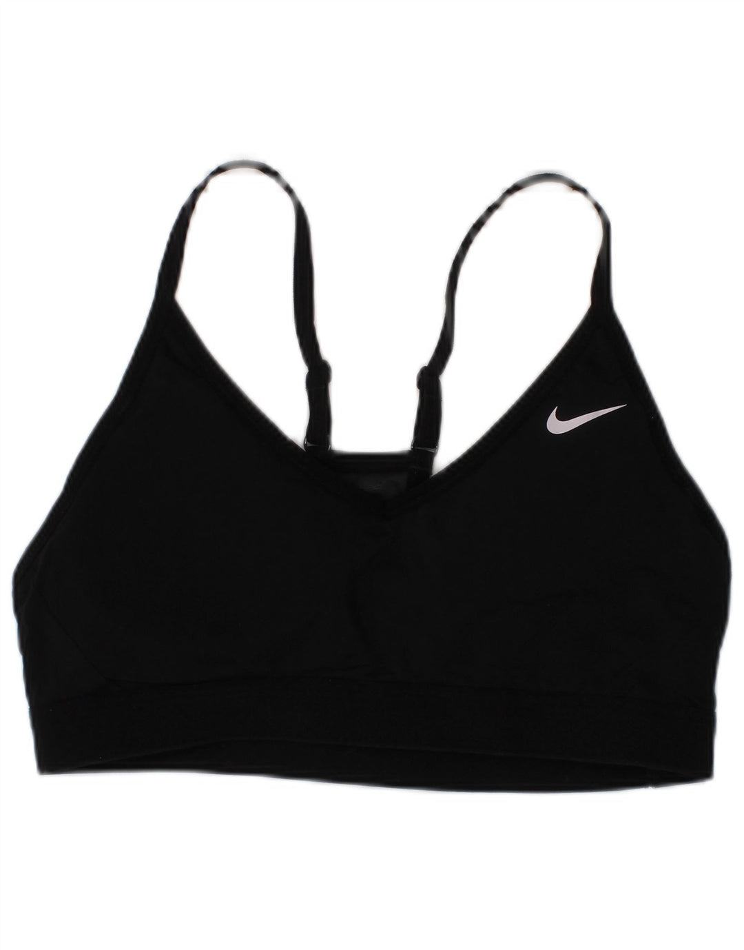 Sutiã esportivo Nike feminino Dri Fit Top médio preto esportivo