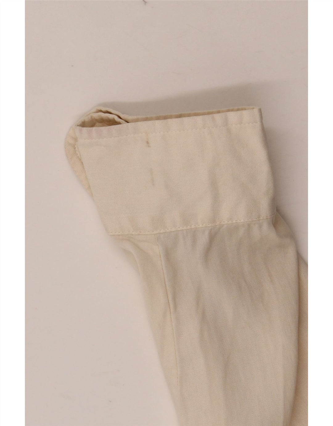 Camisa oversized feminina ORVIS Reino Unido 18/20 XL seda branca