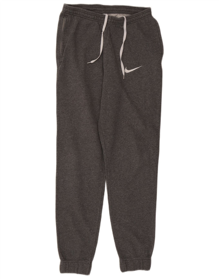 Calça de treino masculina Nike joggers cinza médio algodão