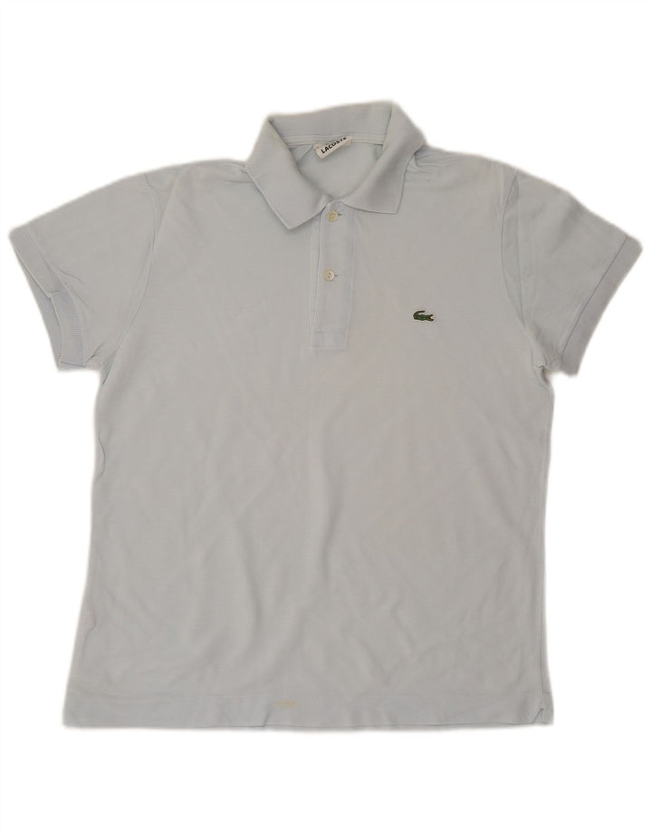 Camisa polo masculina LACOSTE tamanho 3 pequeno algodão azul