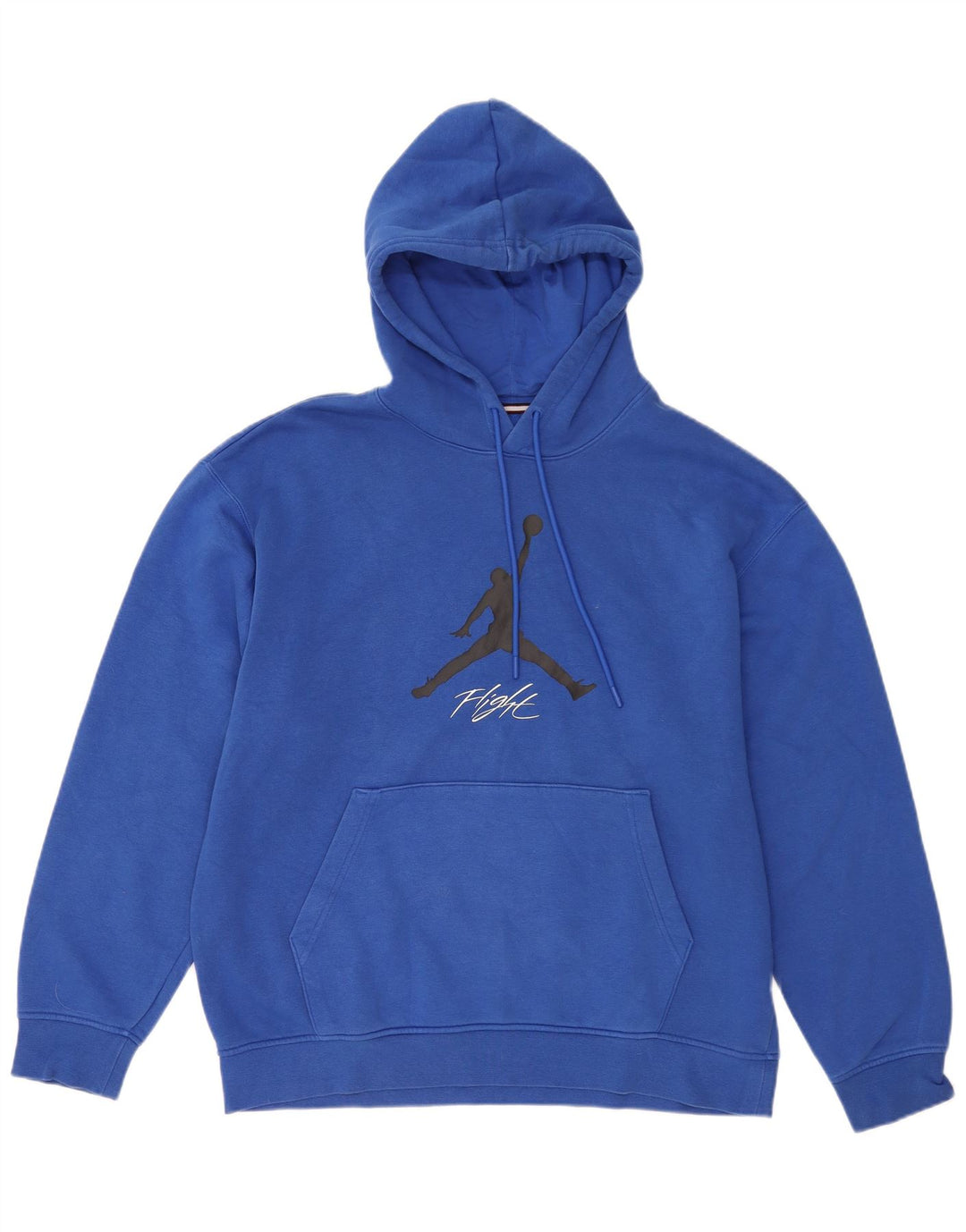 Jordan moletom com capuz gráfico masculino grande algodão azul